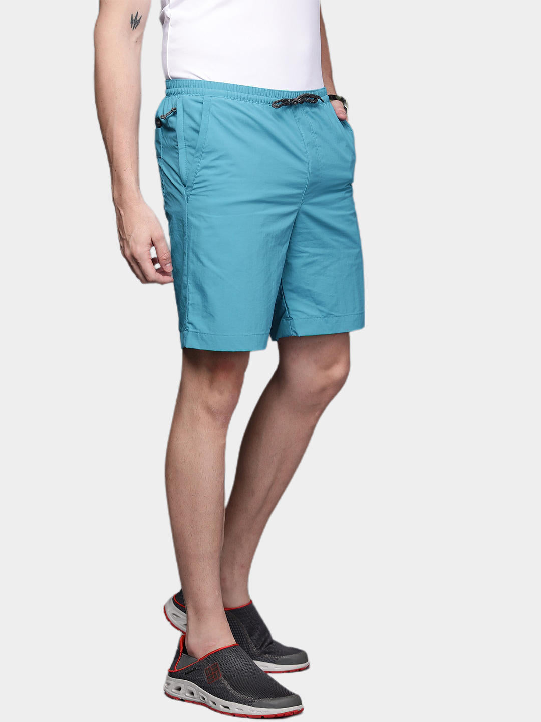 Columbia Men Blue M Summerdry Shorts