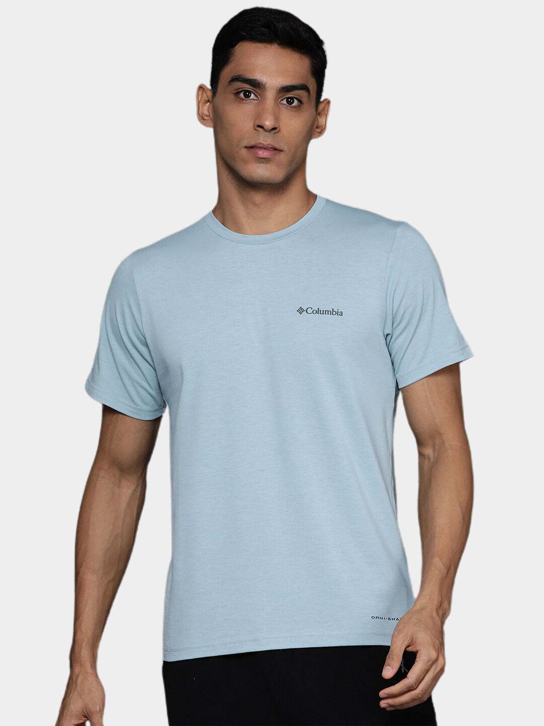 Columbia Men Blue Mens Sun Trek Short Sleeve T-Shirt