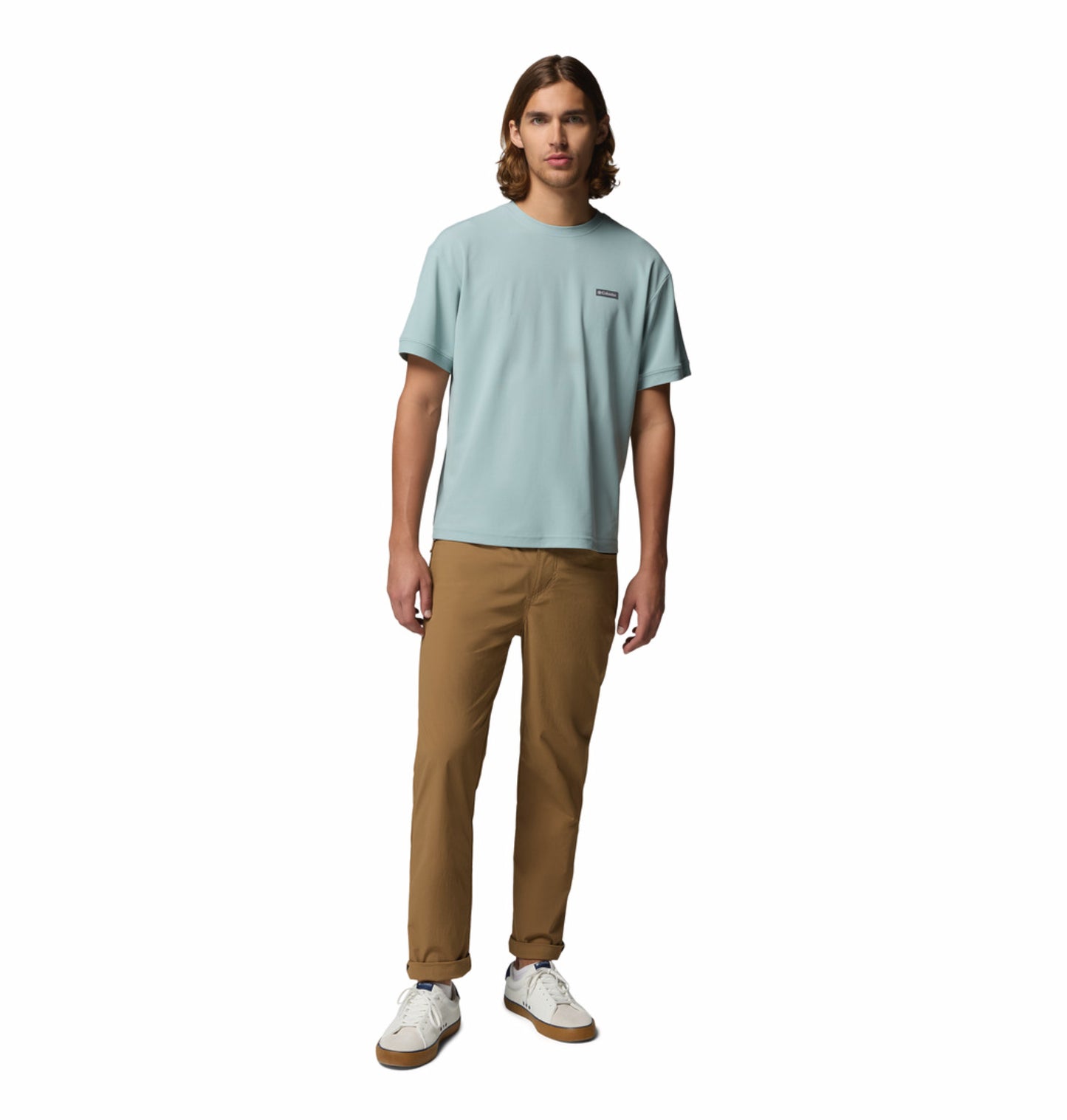 Columbia Men Brown Omni-Freeze ROC Lite 5 Pocket Pant