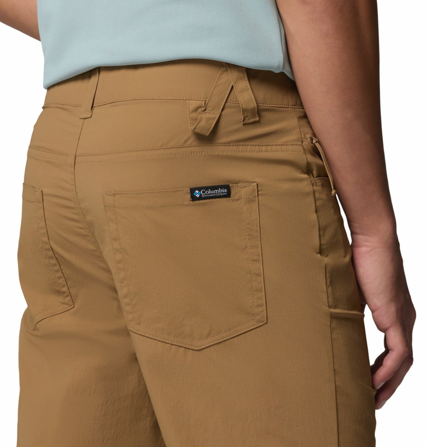 Columbia Men Brown Omni-Freeze ROC Lite 5 Pocket Pant