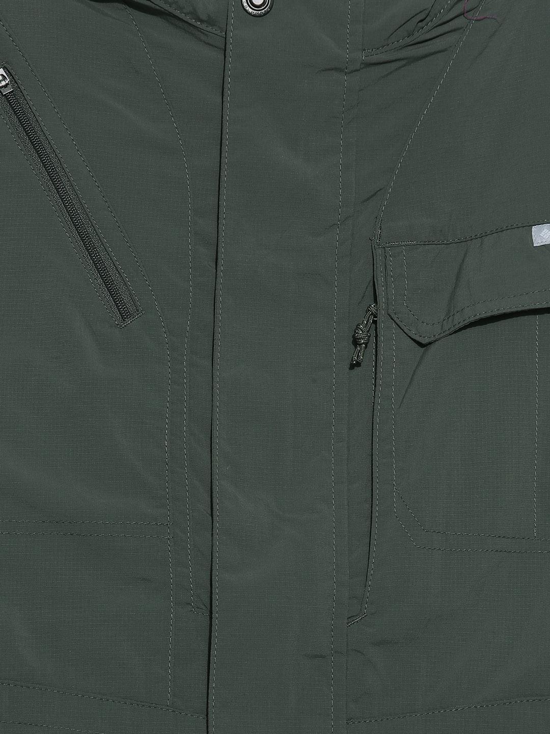 Columbia Men Green Silver Ridge Vest (Sun Protection)