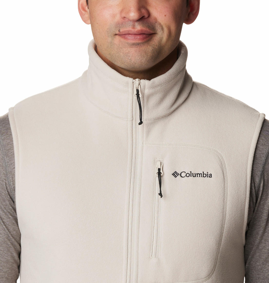 Columbia Men Beige Fast Trek Fleece Jacket