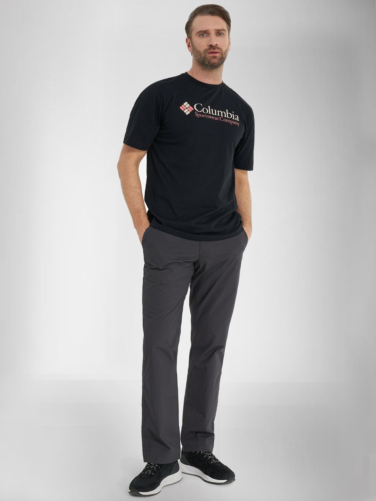 Columbia Men Black Washed Out Pant