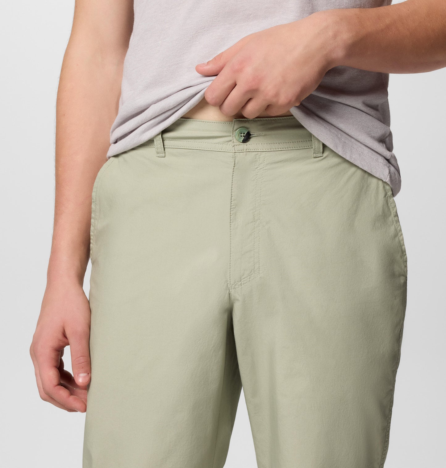 Columbia Men Green Washed Out Pant