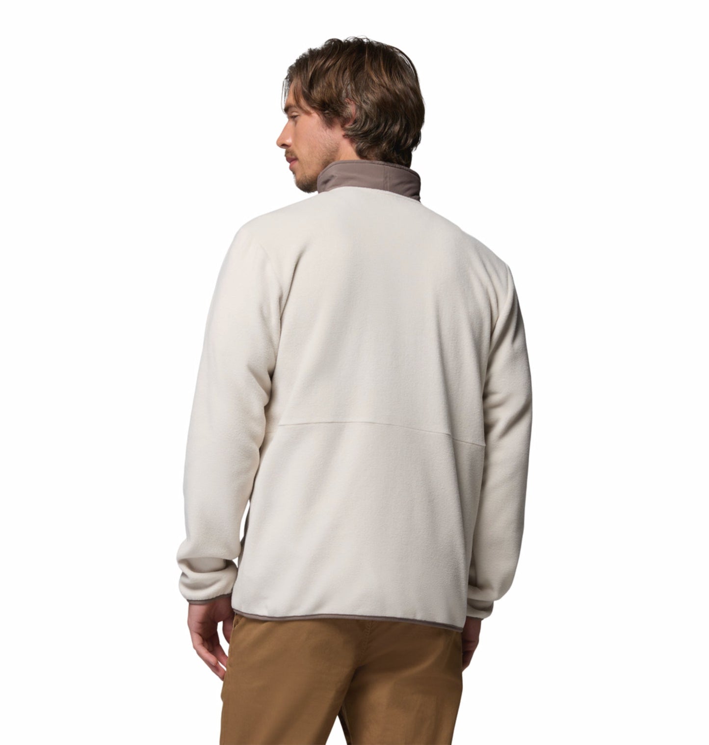 men beige mtr sequoia grove ii fleece jacket
