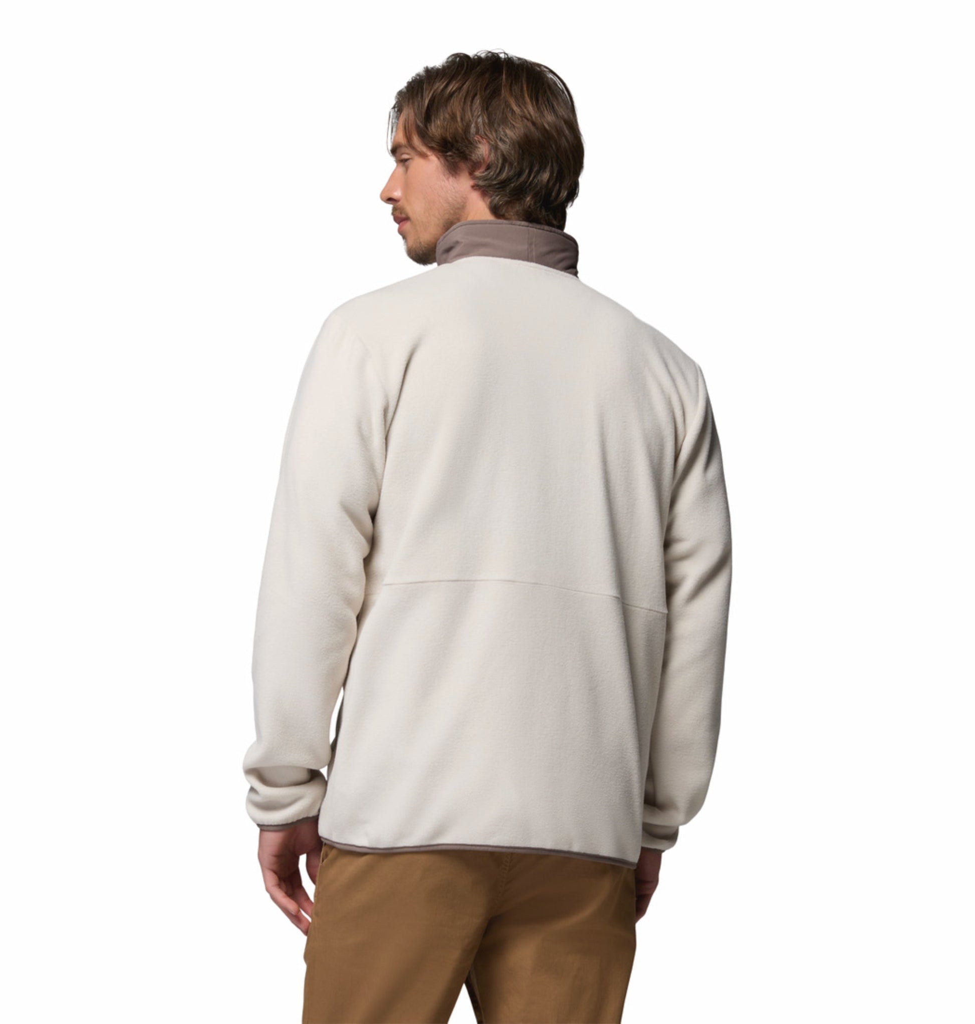 men beige mtr sequoia grove ii fleece jacket