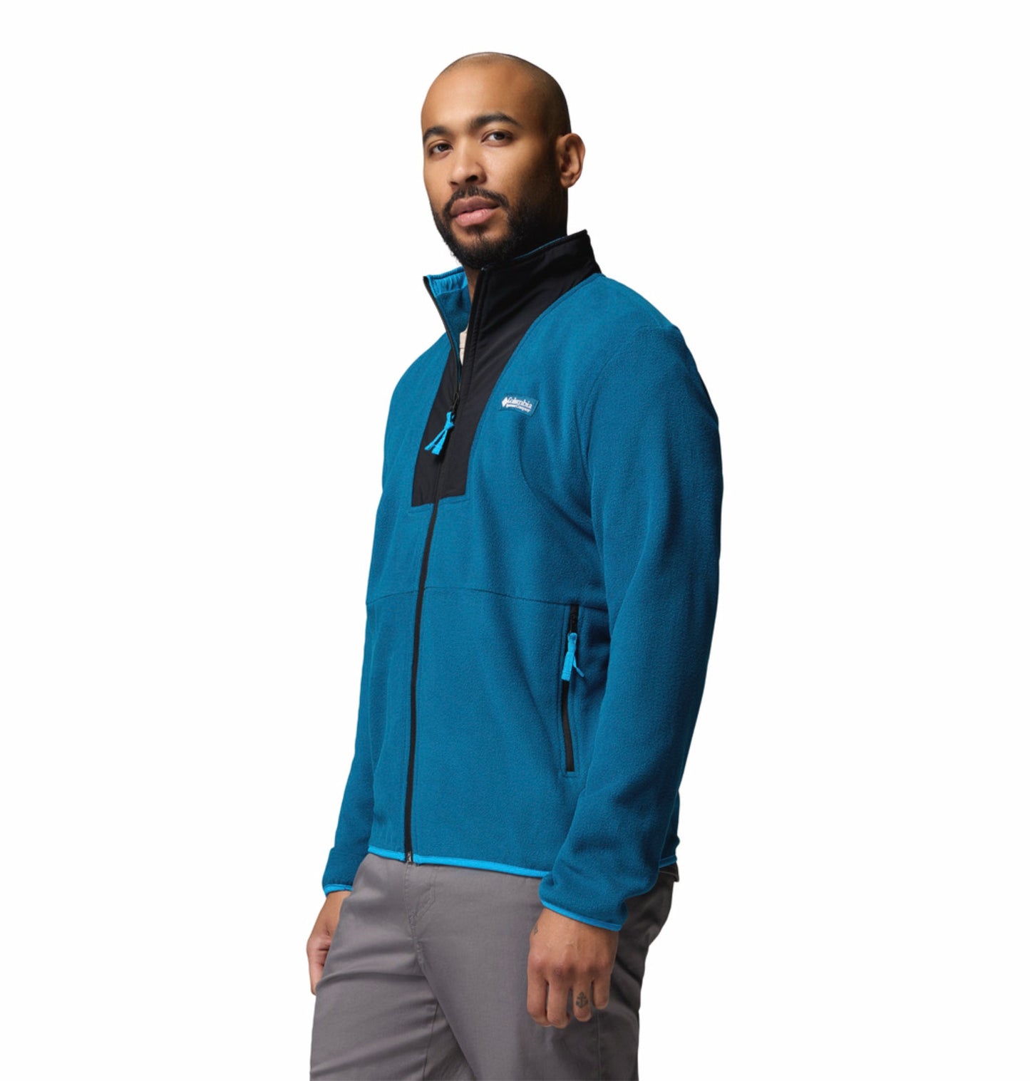 men blue mtr sequoia grove ii fleece jacket
