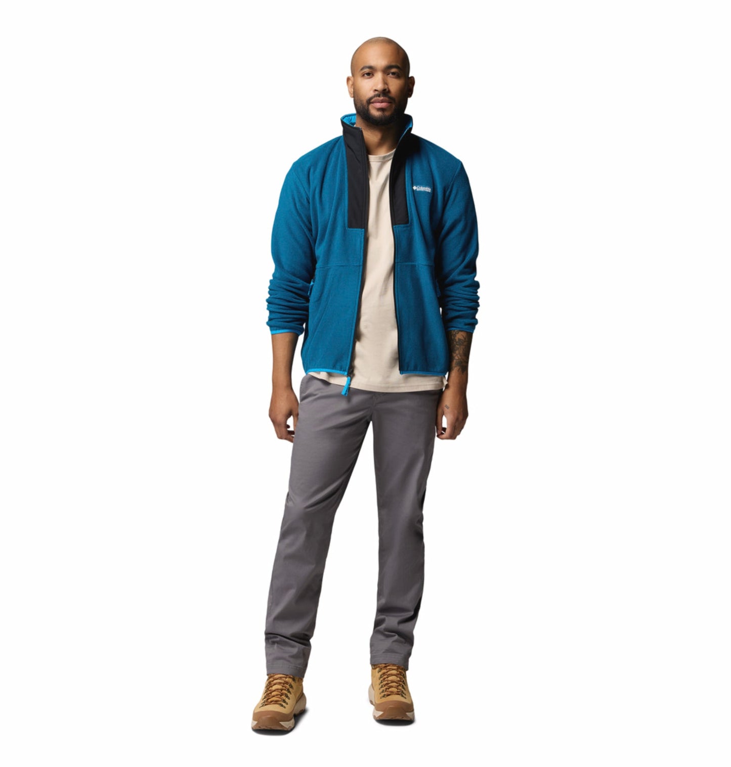 men blue mtr sequoia grove ii fleece jacket