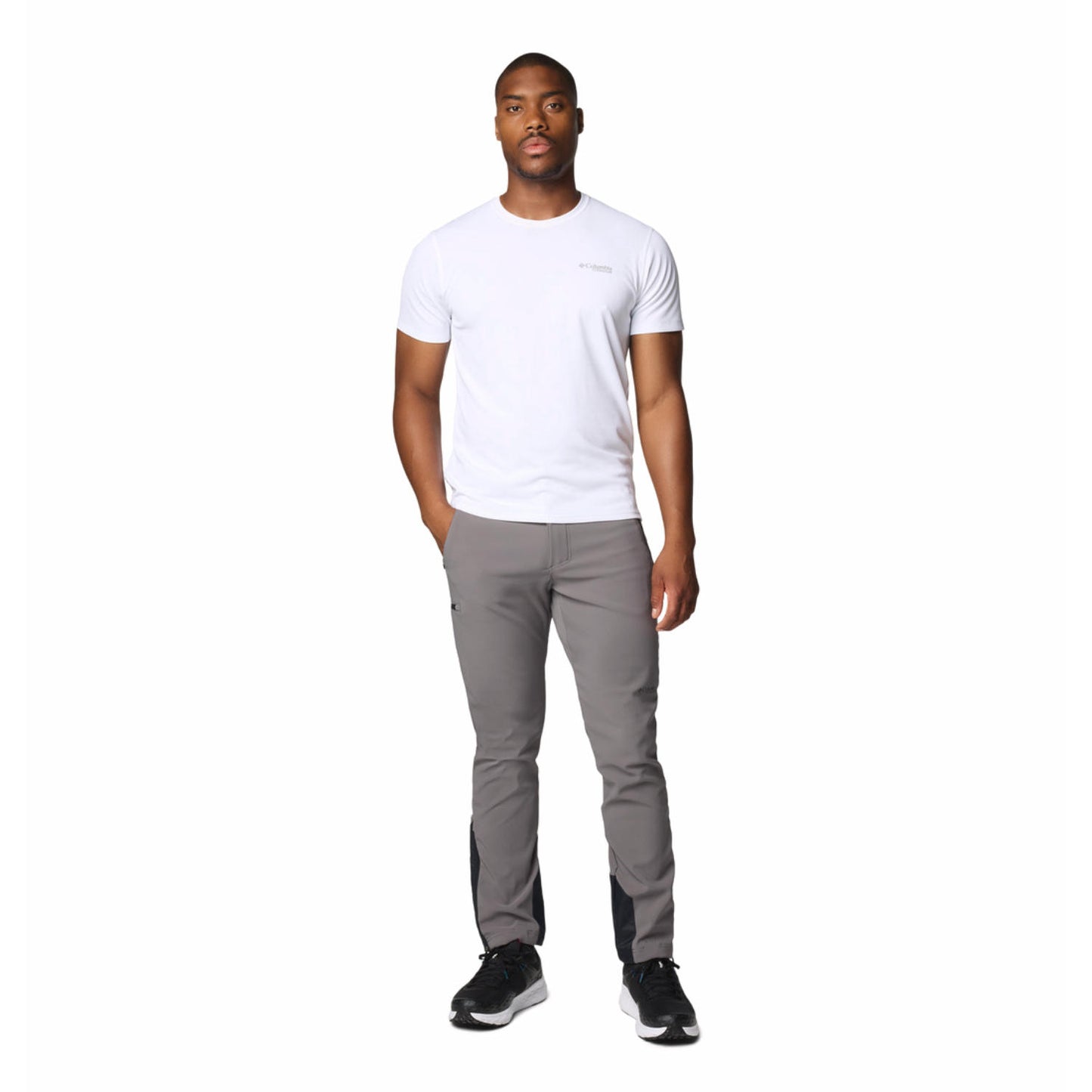 Columbia Men Grey Vast Canyon Omni-Heat Infinity Softshell Pant