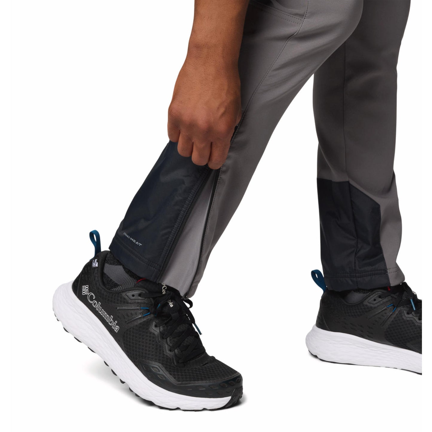 Columbia Men Grey Vast Canyon Omni-Heat Infinity Softshell Pant