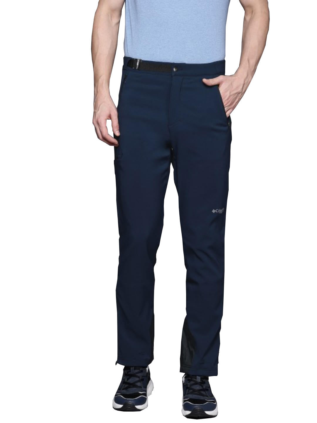Columbia Men Blue Vast Canyon Omni-Heat Infinity Softshell Pant