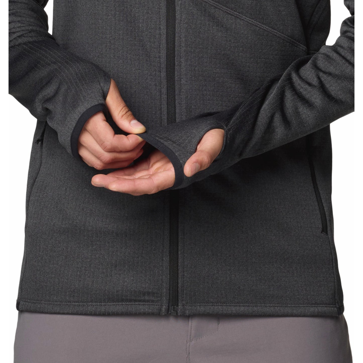 Columbia Men Black Park View Fleece Full Zip