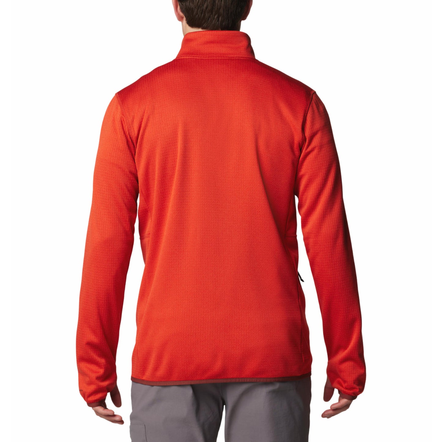 Columbia Men Red Park View Fleece Full Zip