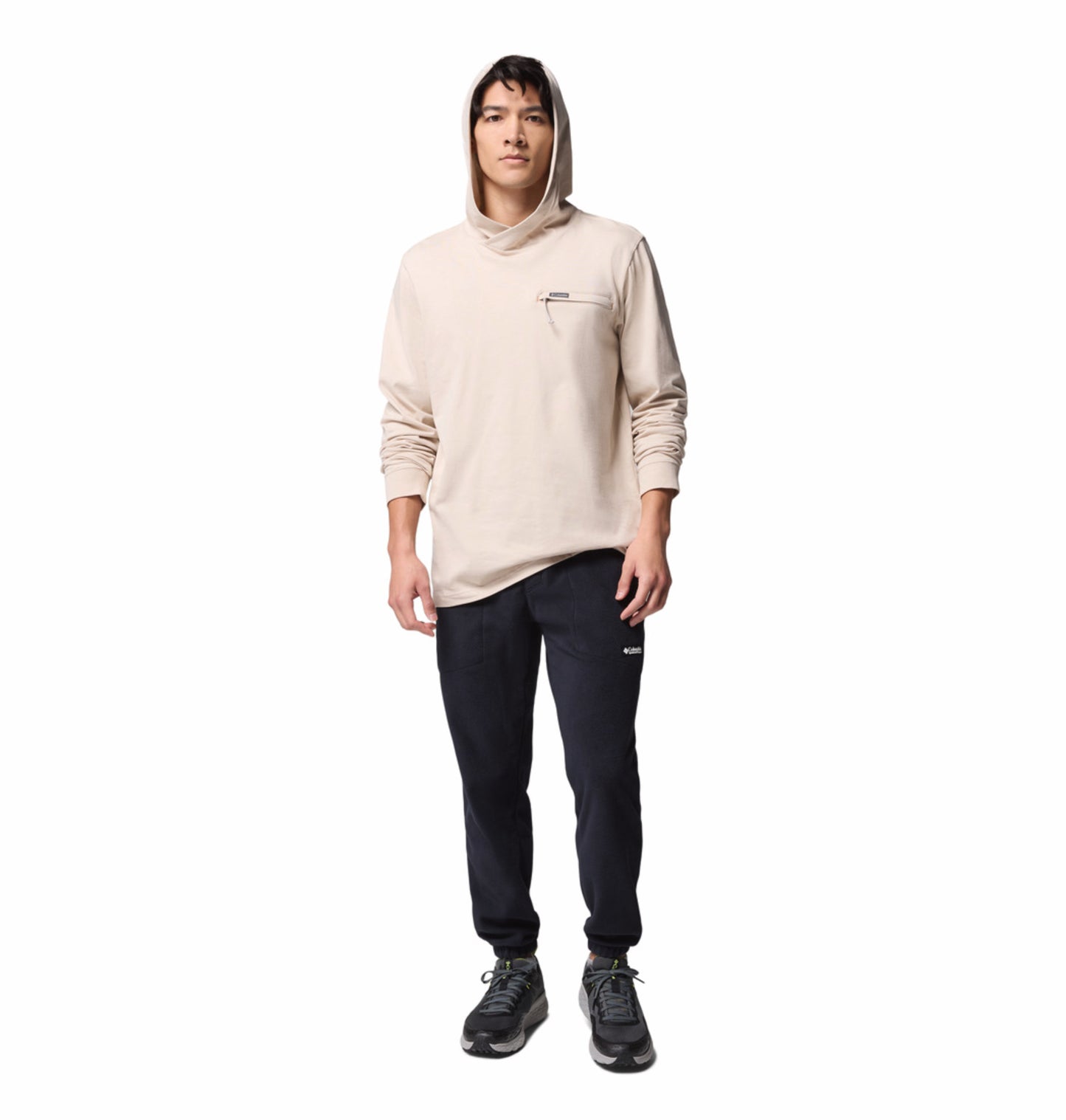 Columbia Men Black Sequoia Grove Fleece Jogger