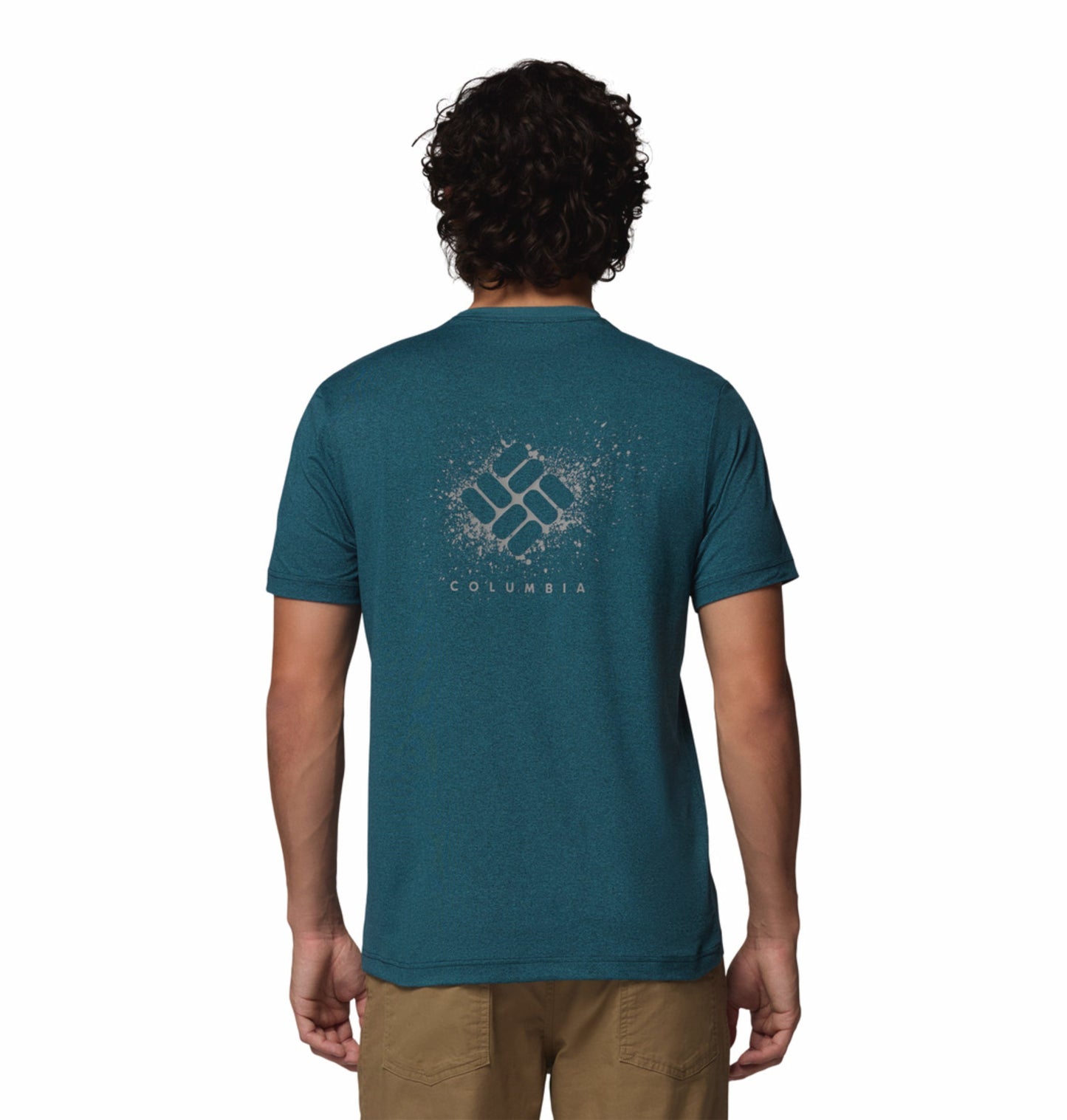 Columbia Men's Blue Parsons Point Omni-Shade T-Shirt