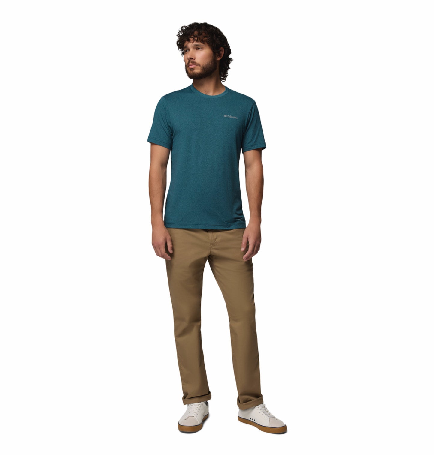 Columbia Men's Blue Parsons Point Omni-Shade T-Shirt