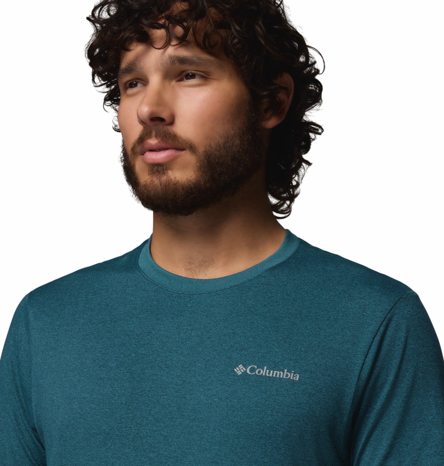 Columbia Men's Blue Parsons Point Omni-Shade T-Shirt