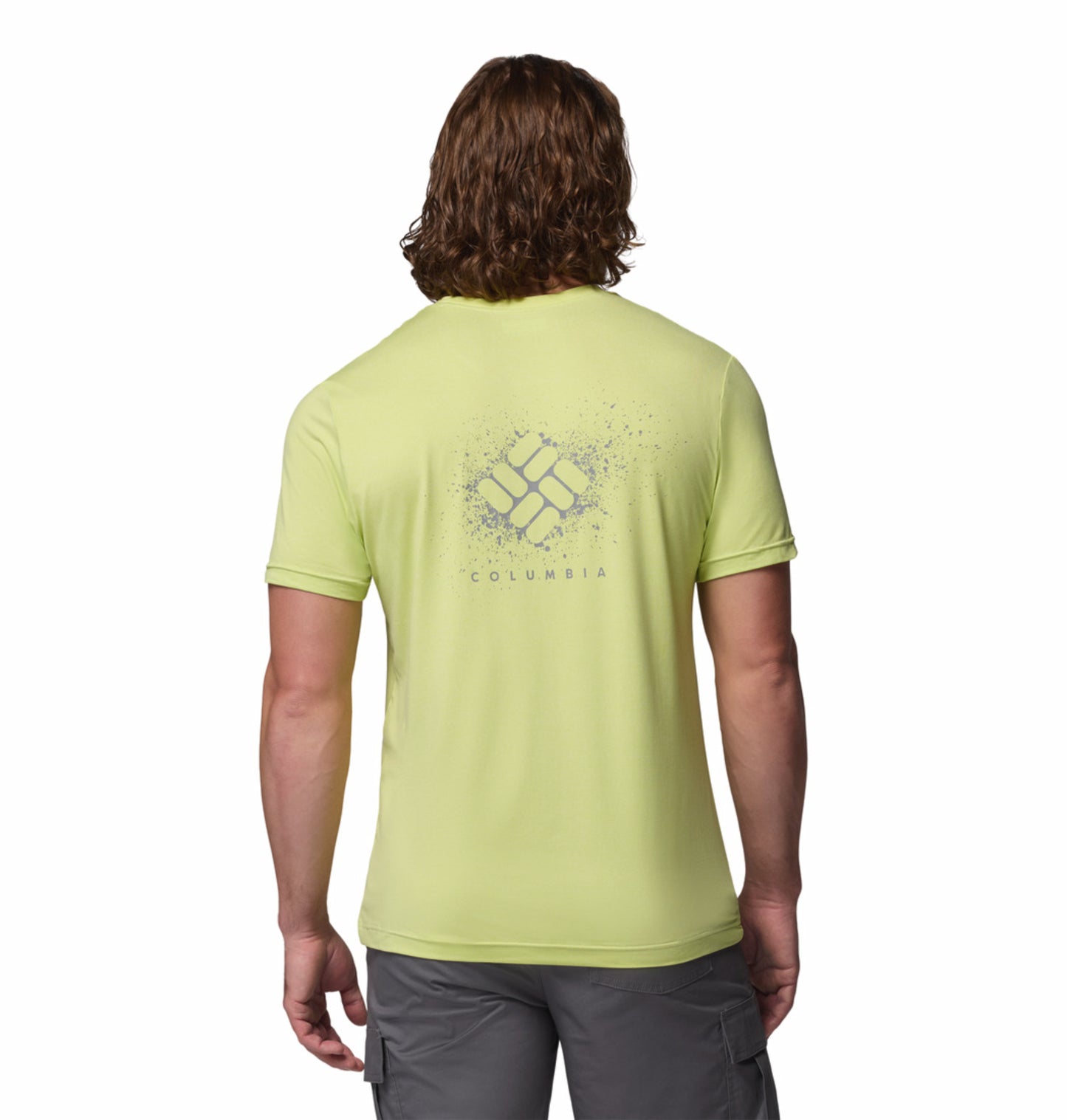Columbia Men's Yellow Parsons Point Omni-Shade T-Shirt