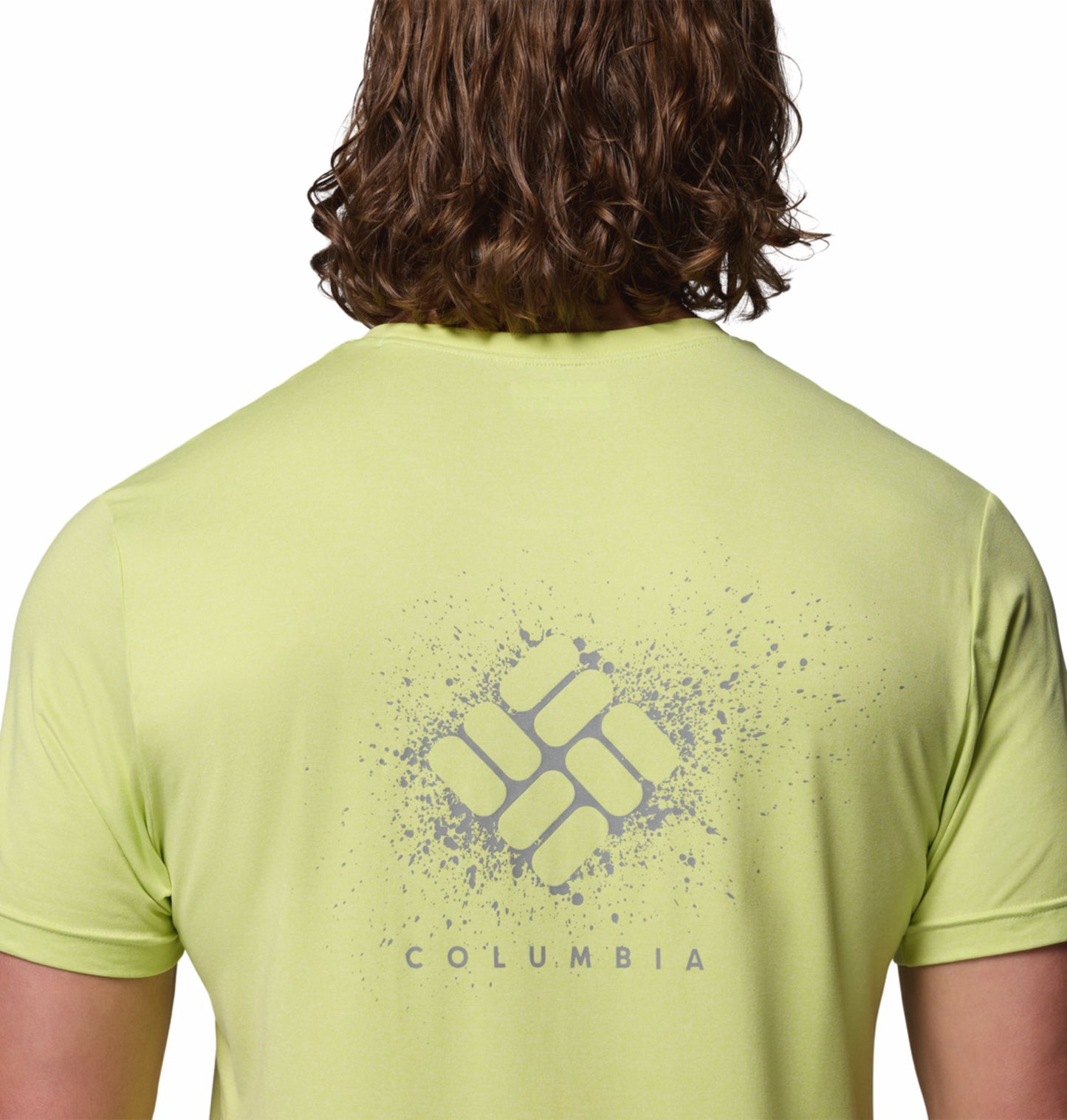 Columbia Men's Yellow Parsons Point Omni-Shade T-Shirt