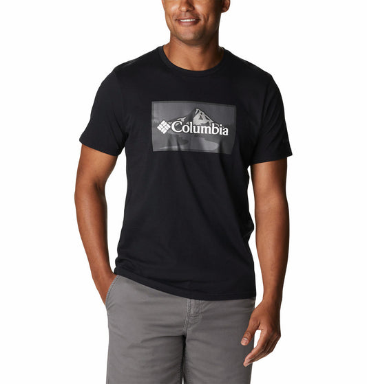Columbia Men Black Path Lake Graphic Tee II T-Shirt