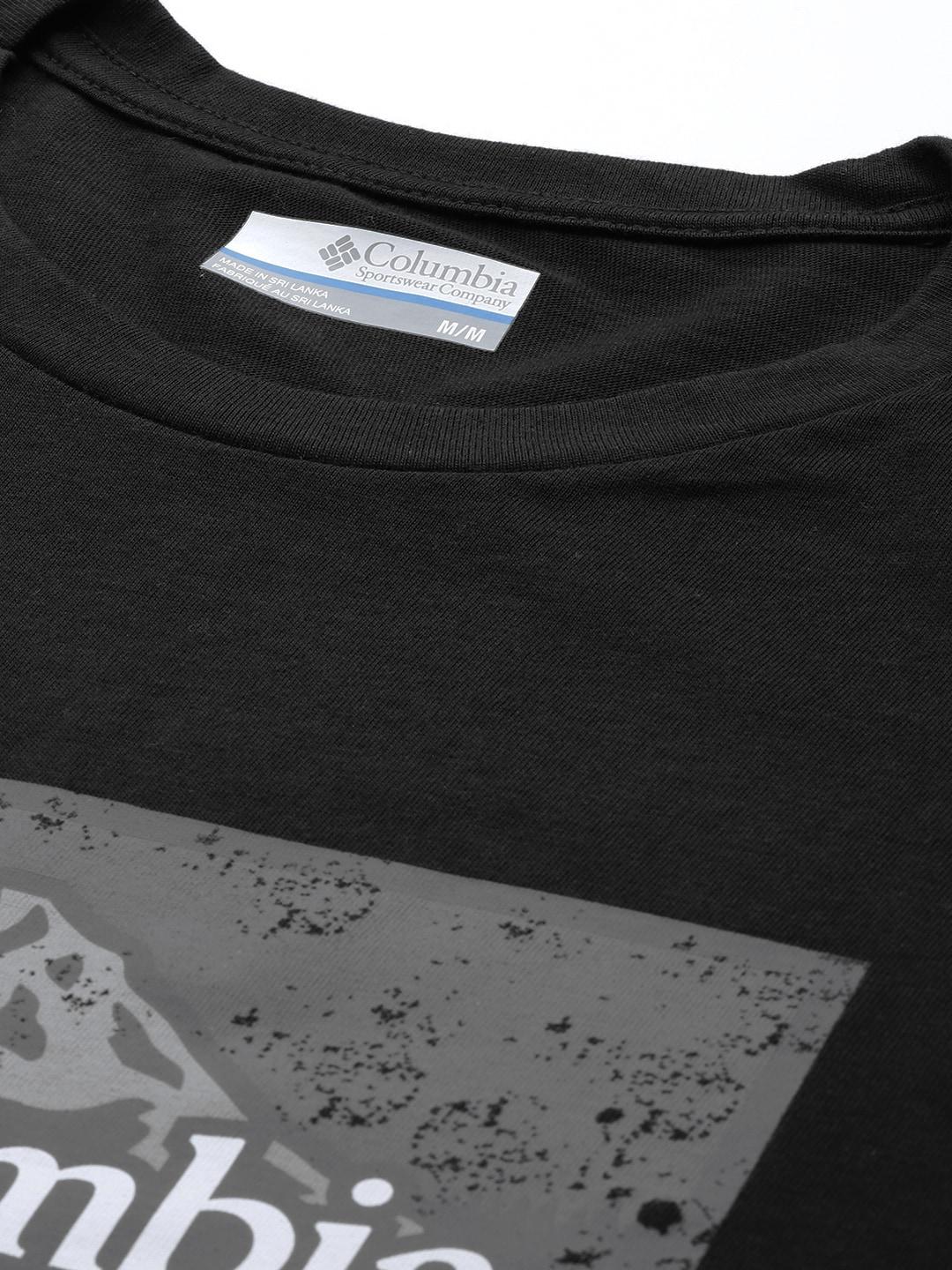 Columbia Men Black Path Lake Graphic Tee II T-Shirt