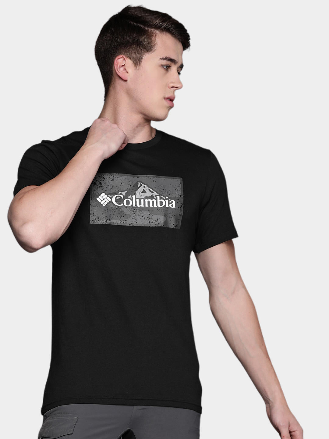 Columbia Men Black Path Lake Graphic Tee II T-Shirt