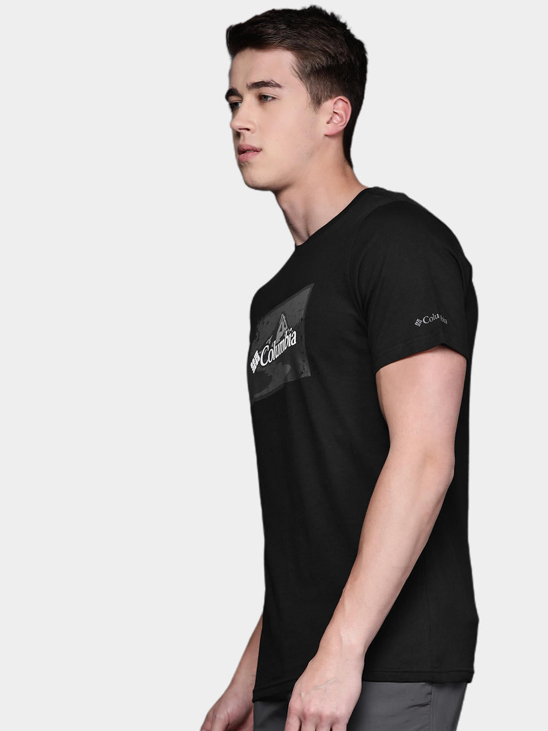 Columbia Men Black Path Lake Graphic Tee II T-Shirt