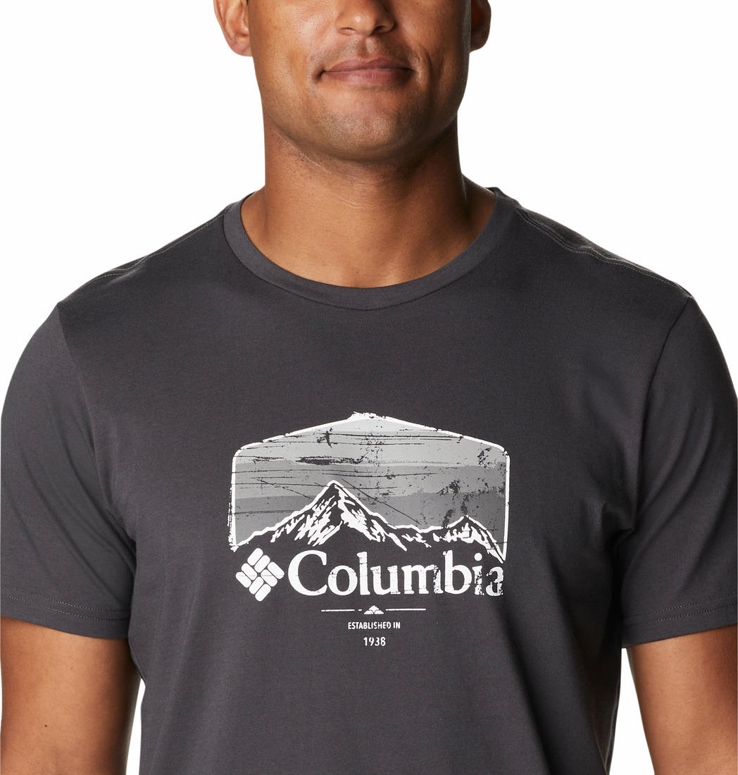 Columbia Men Grey Path Lake Graphic Tee II T-Shirt