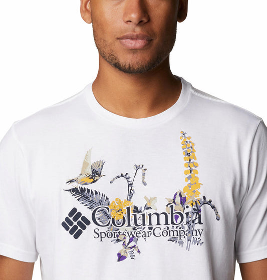 Columbia Men White Path Lake Graphic Tee II T-Shirt