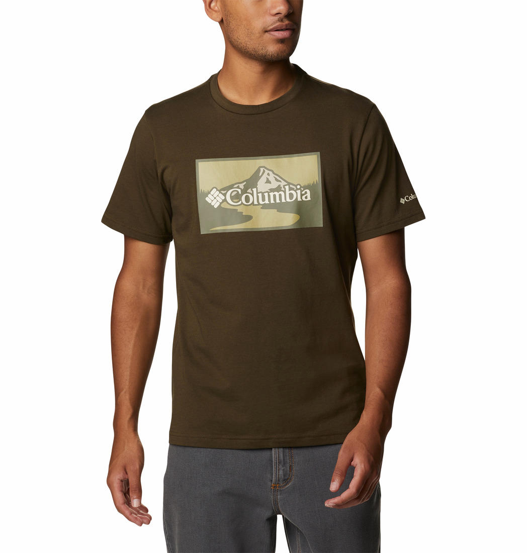 Columbia Men Green Path Lake Graphic Tee II T-Shirt