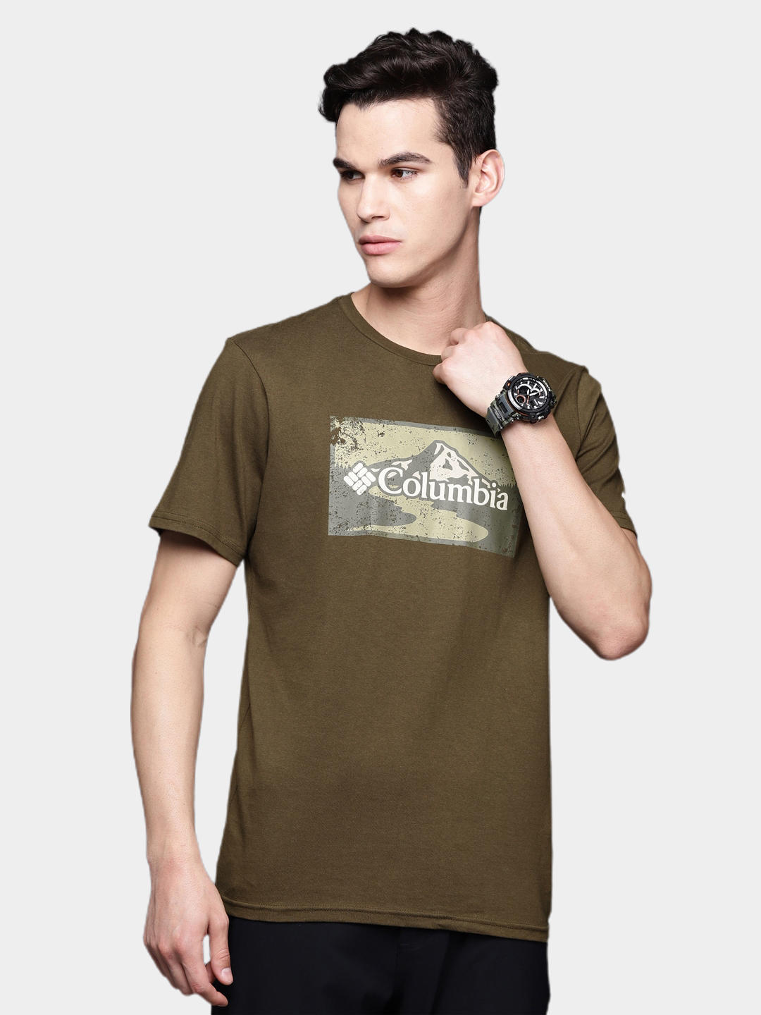 Columbia Men Green Path Lake Graphic Tee II T-Shirt