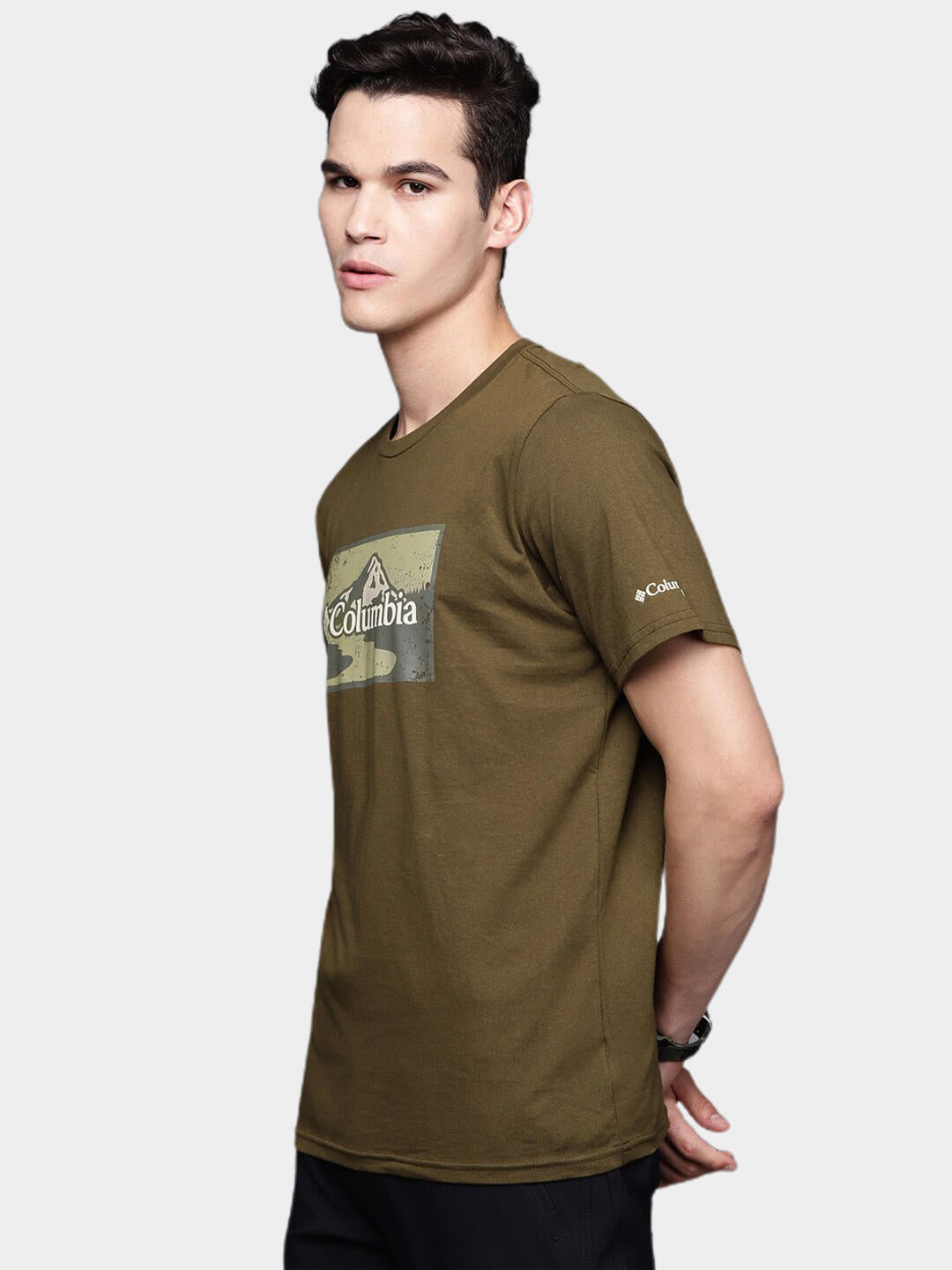 Columbia Men Green Path Lake Graphic Tee II T-Shirt