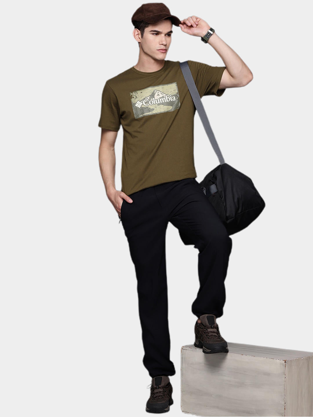 Columbia Men Green Path Lake Graphic Tee II T-Shirt