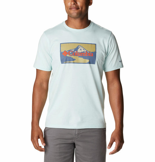 Columbia Men Blue Path Lake Graphic Tee II T-Shirt