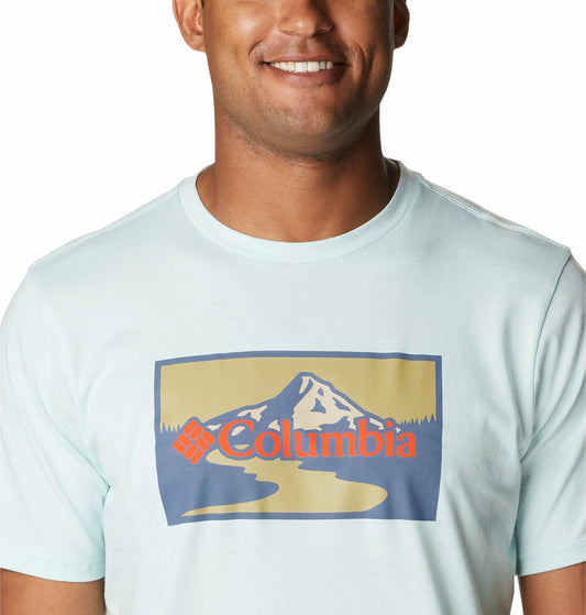 Columbia Men Blue Path Lake Graphic Tee II T-Shirt