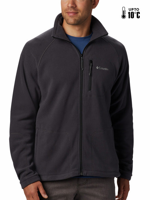 Columbia Men Black Fast Trek II Full Zip Fleece