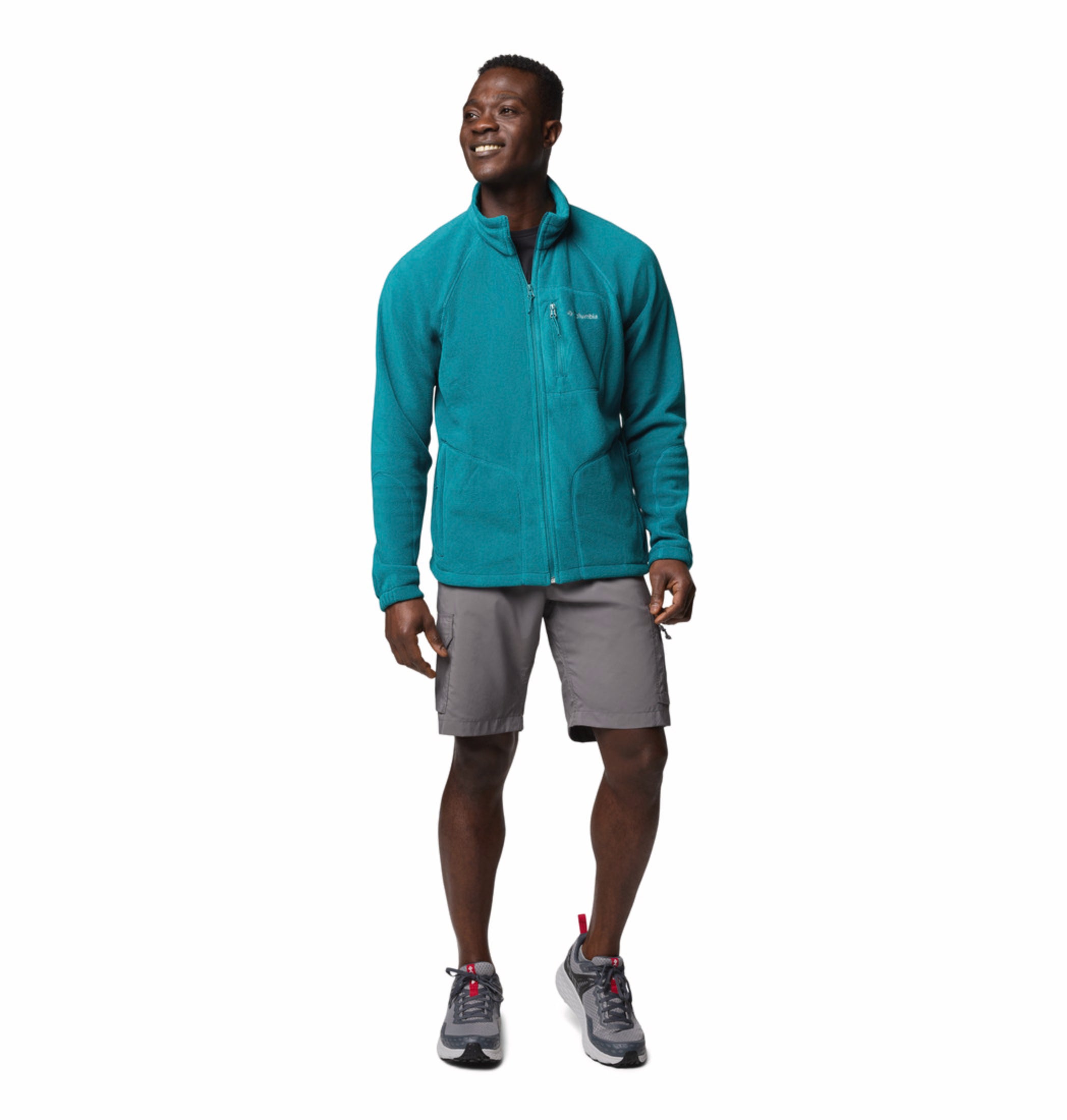 Columbia Men Blue Fast Trek II Full Zip Fleece – Adventuras India