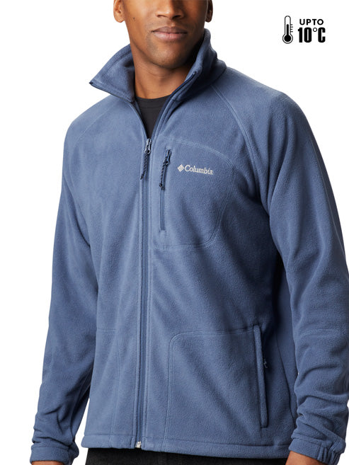 Columbia Men Blue Fast Trek II Fleece Jacket