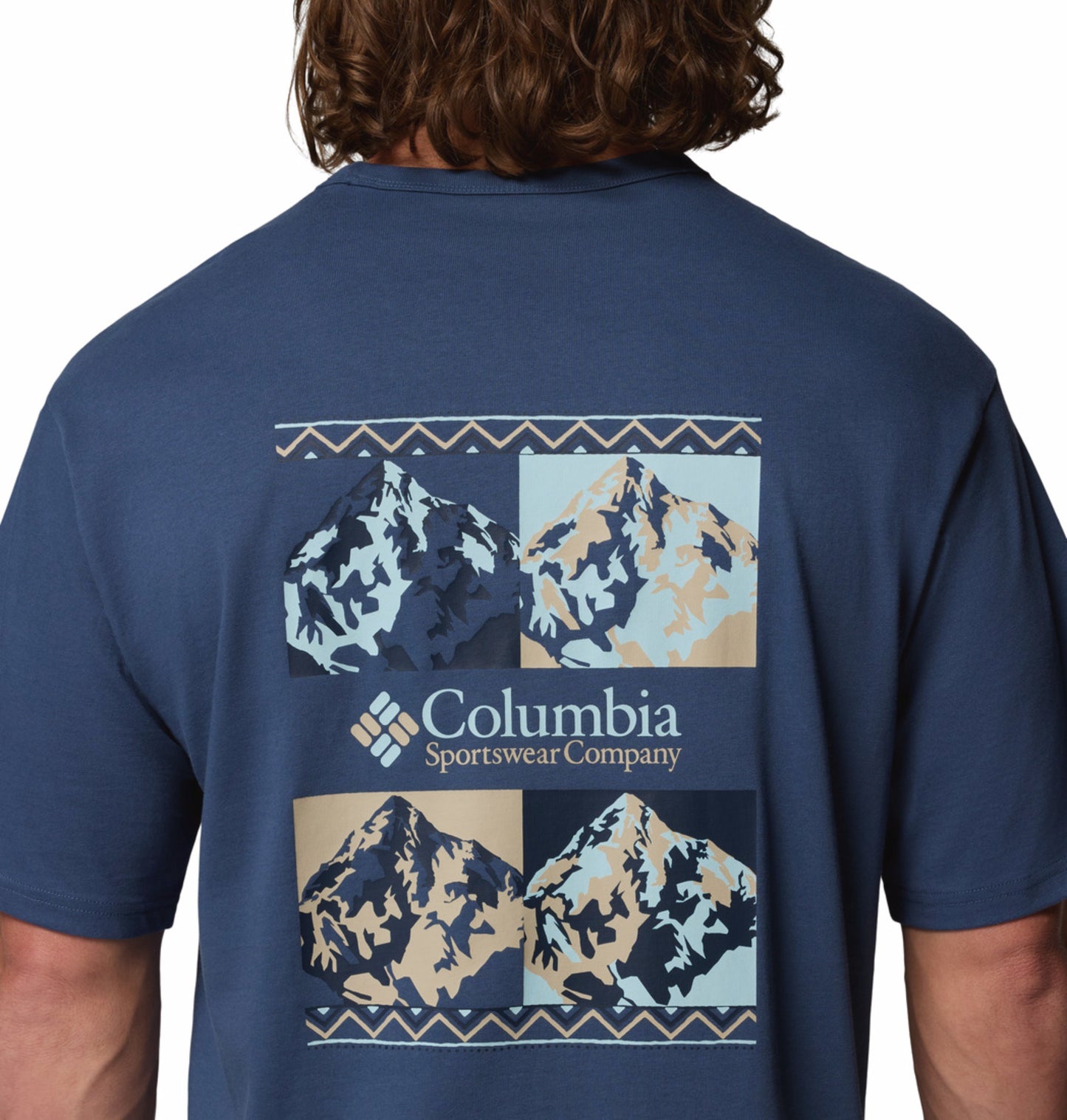 Columbia Men’s Navy Blue Omni-Shade CSC Iconic T-Shirt