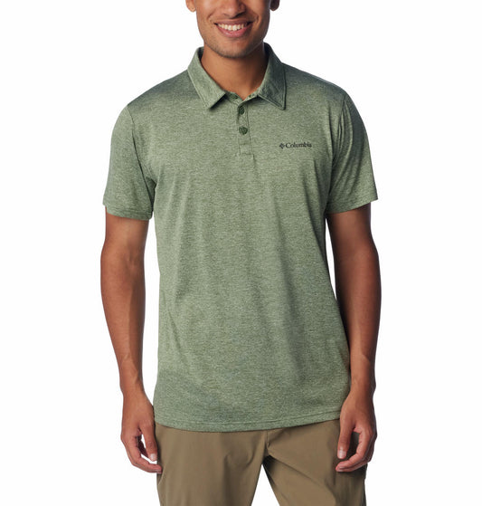Columbia Men Green Columbia Hike Polo