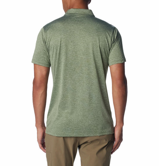 Columbia Men Green Columbia Hike Polo