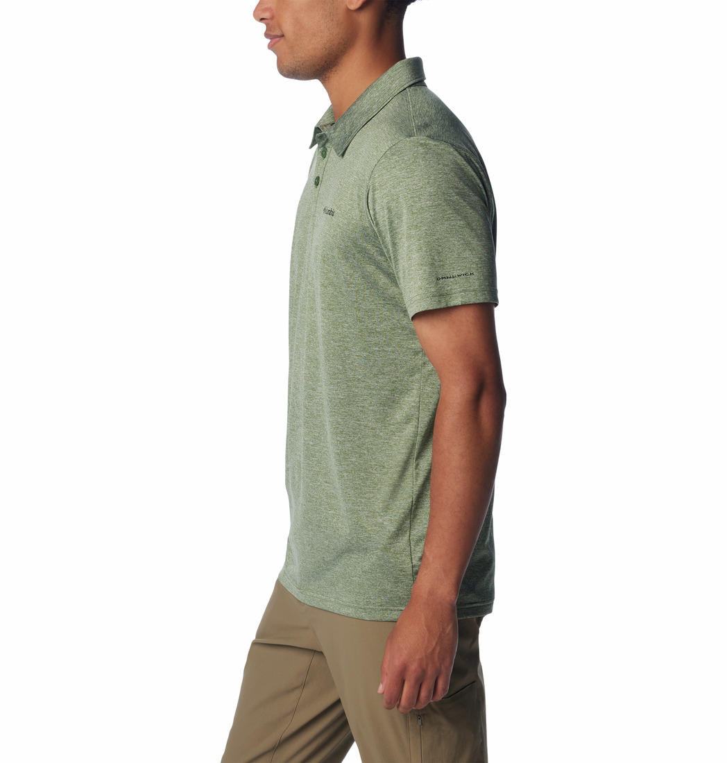 Columbia Men Green Columbia Hike Polo