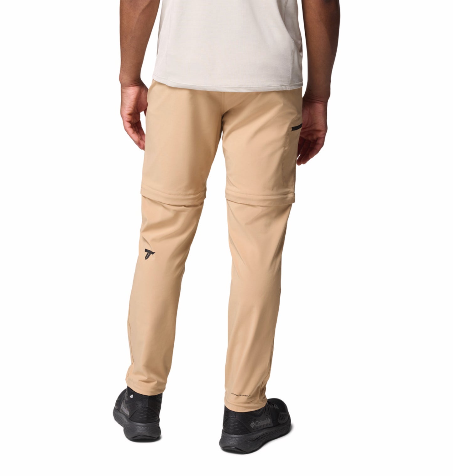 Columbia Men Beige OmniShade Broad Spectrum UPF 50 Triple Canyon Convertible II Pant
