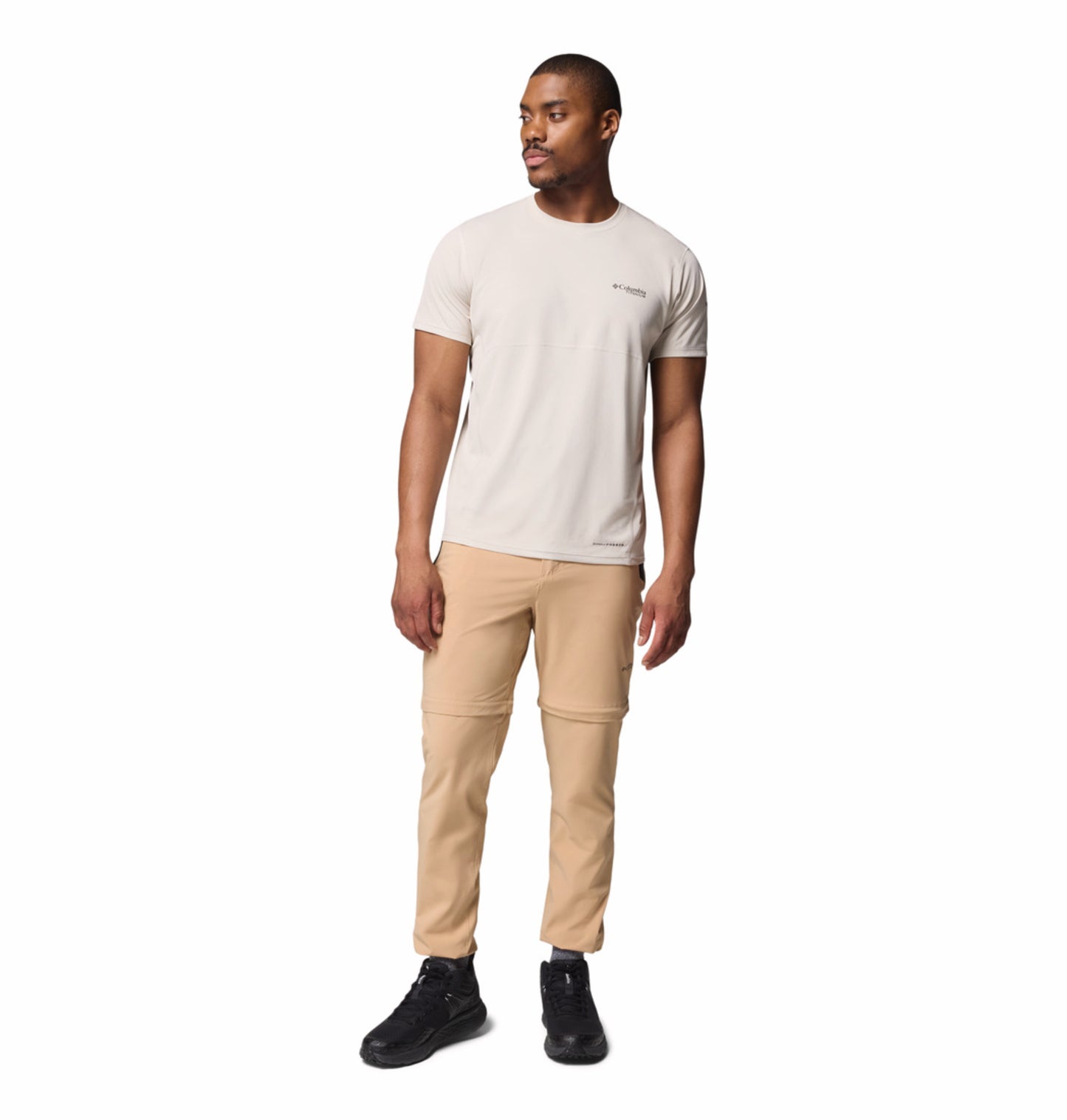 Columbia Men Beige OmniShade Broad Spectrum UPF 50 Triple Canyon Convertible II Pant