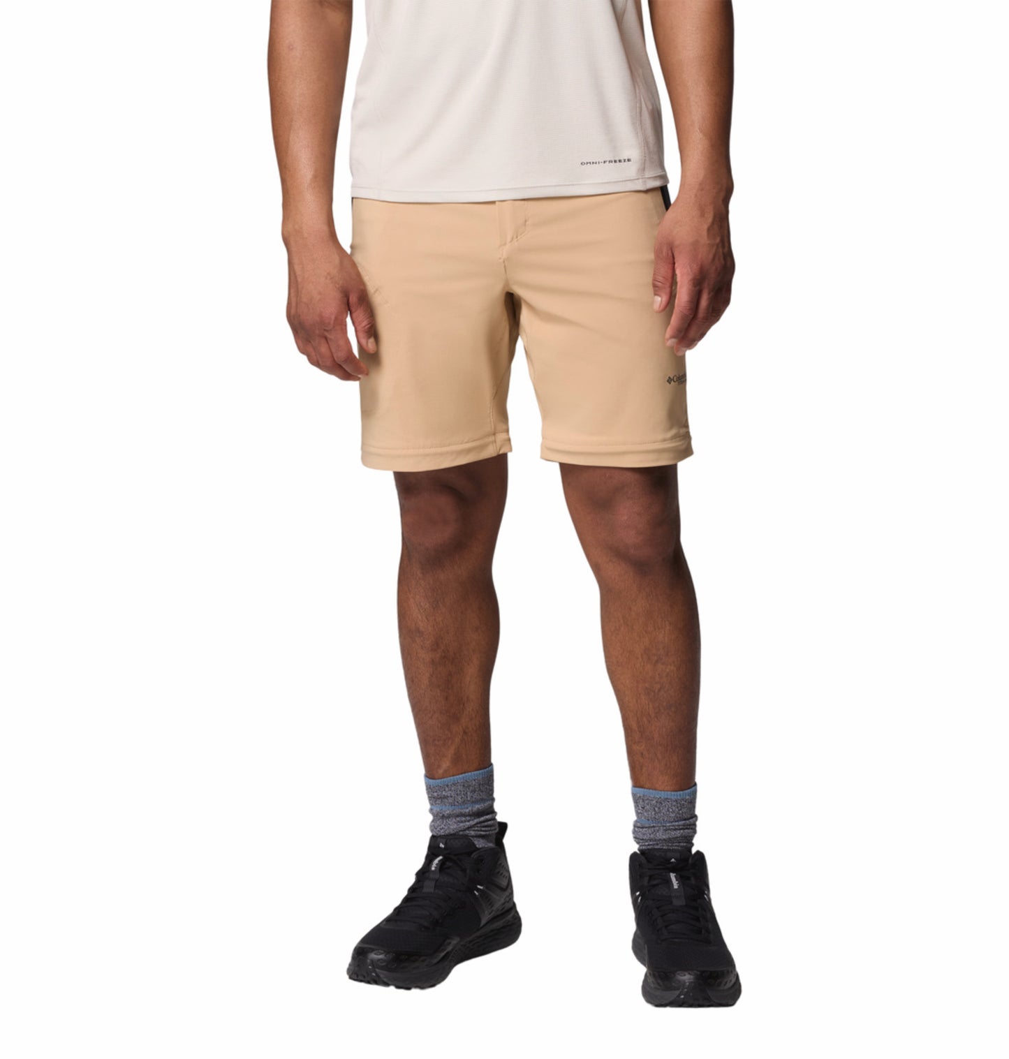 Columbia Men Beige OmniShade Broad Spectrum UPF 50 Triple Canyon Convertible II Pant