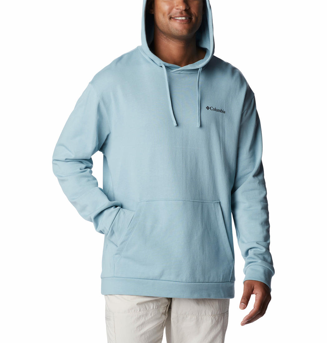 Columbia Men Blue Break It Down Hoodie