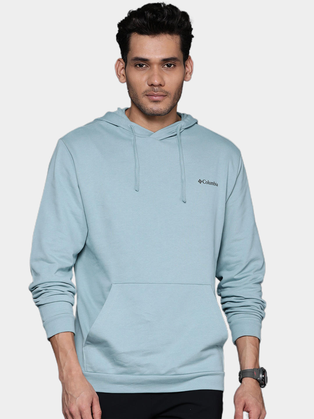 Columbia Men Blue Break It Down Hoodie