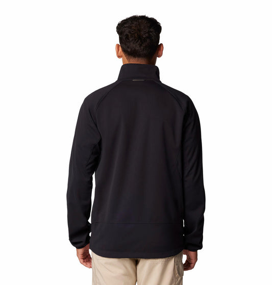 Columbia Mens Black Outdoor Tracks Full Zip II Jacket