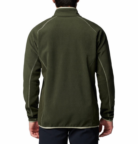 Columbia Mens Green Outdoor Tracks Full Zip II Jacket