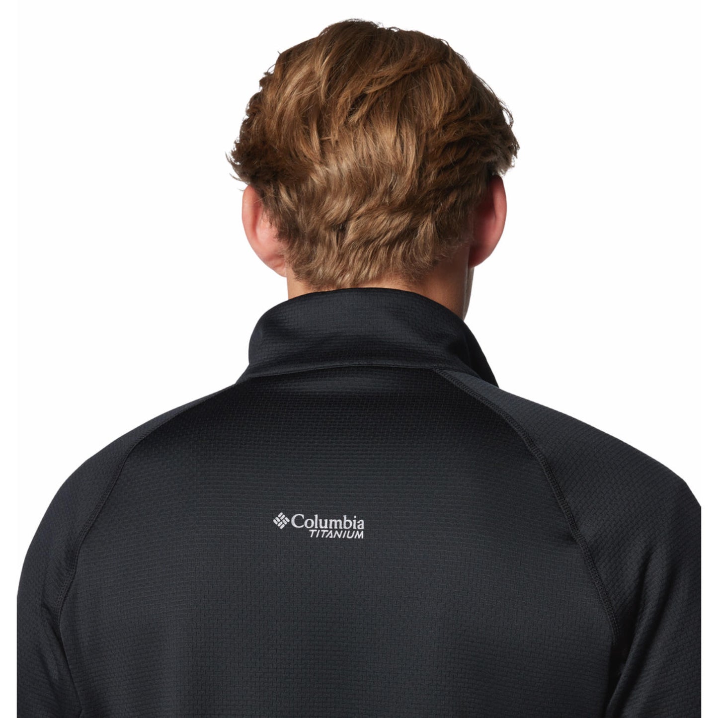 Columbia Men Black Triple Canyon Grid Fleece FZ II